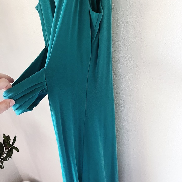 Anthropologie Maeve Azores Midi Dress Women’s Size Small in Turquoise - Picture 5 of 9